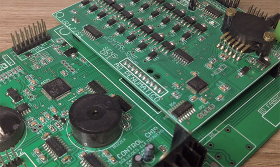 Montagem de Placa Eletrônica para equipamento de medição volumétrica de combustíveis